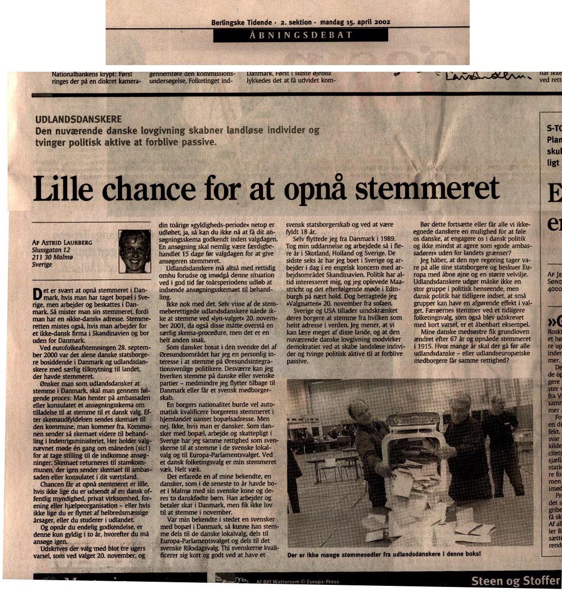 Artikel af Astrid Laurberg