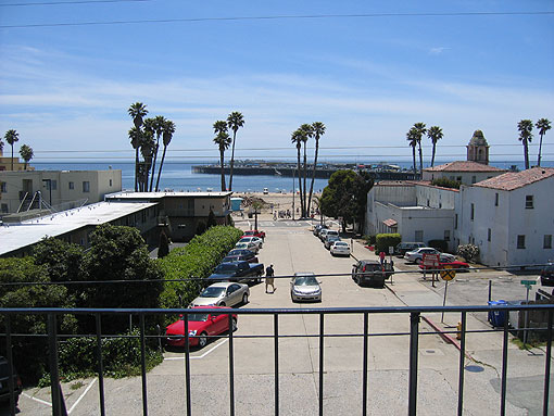 View from Martin's apartment, Santa Cruz, California, May 14th 2006