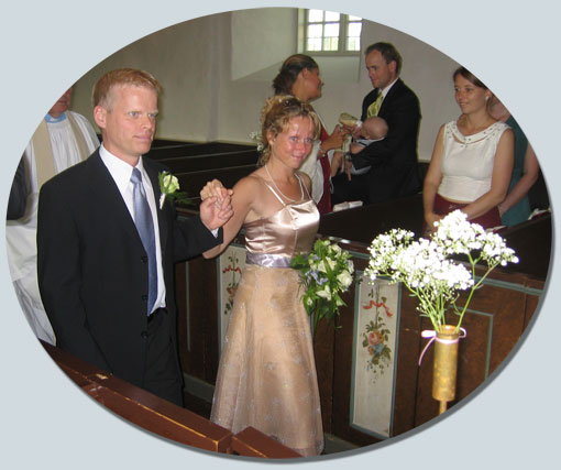 Wedding in Sweden August the 20th 2005